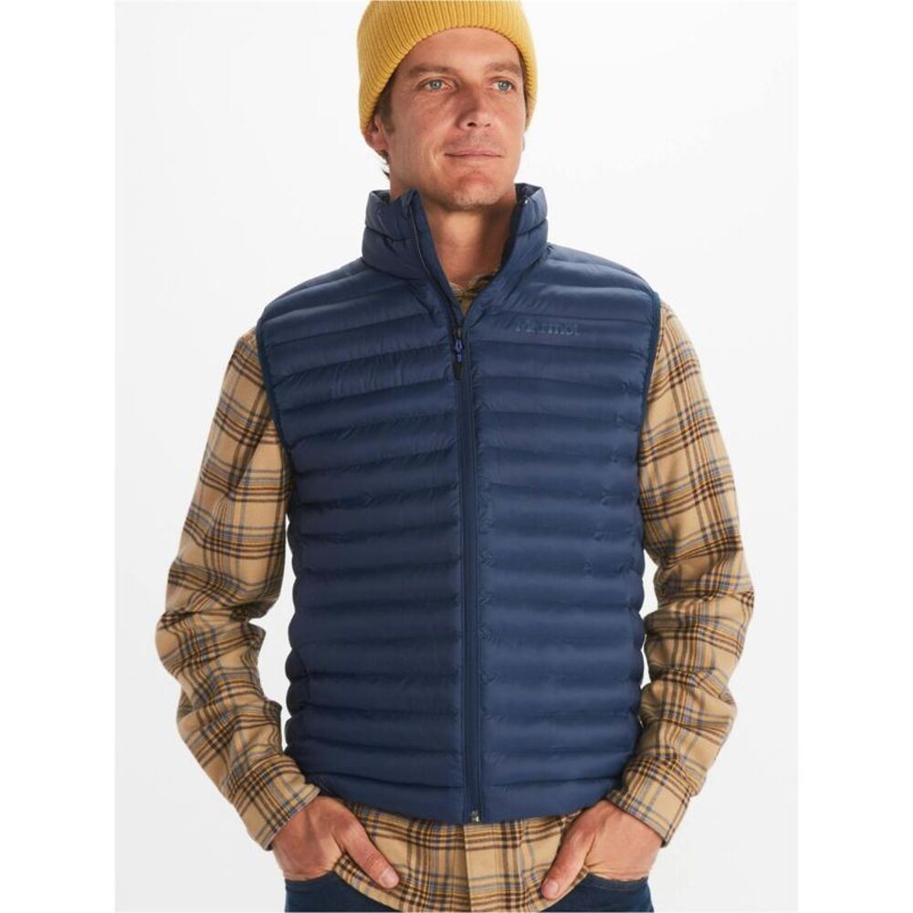 Marmot Mens Echo Featherless Puffer Vest, NWT